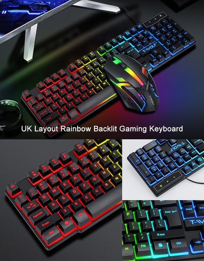 Kit Gamer Teclado y Ratón Luminoso con Luces LED - Image 15
