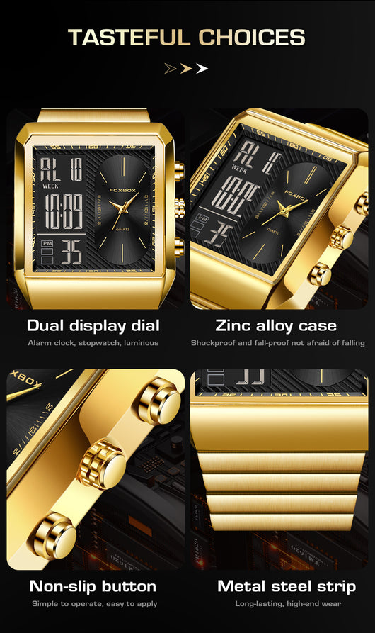 Reloj de Cuarzo para Hombre Elegante y Versátil - Image 18