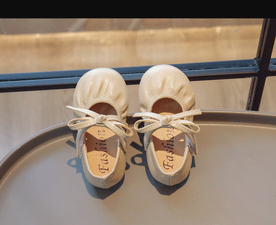 Zapatos Escolares Infantiles Estilo Coreano con Moño Negro - Image 12