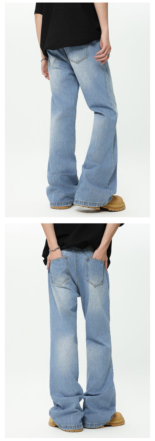 Jeans Slim Ajustado Vintage Lavado Americano - Image 16