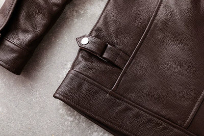 Saco de Vestir Marrón Oscuro para Hombre Talla Grande con Solapa Clásica - Image 24