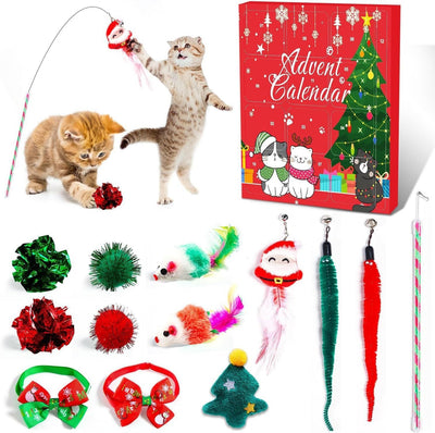 Caja de Regalo con Juguetes Navideños para Perros - Image 12