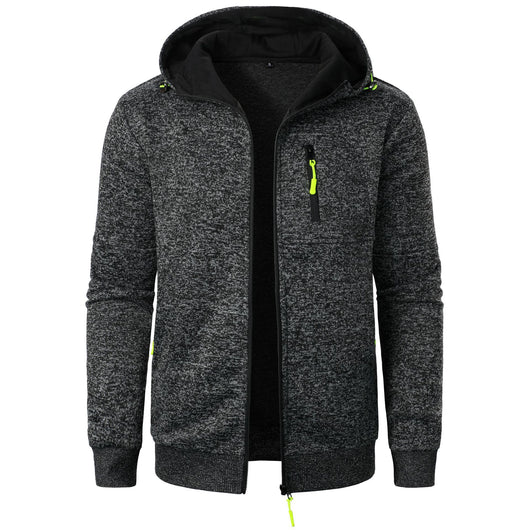 Cardigan Deportivo con Capucha Jacquard para Hombre - Image 25