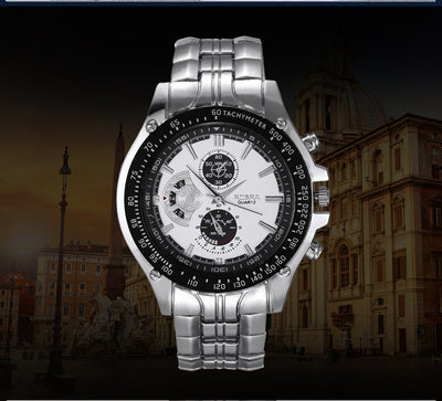 Reloj de Hombre Acero Inoxidable con Calendario y Esfera Luminosa - Image 15