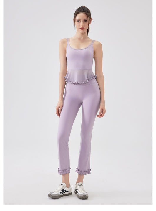 Top Deportivo Yoga con Encaje Espalda Descubierta - Tela Respirable Fanxin Air Sense - Image 15