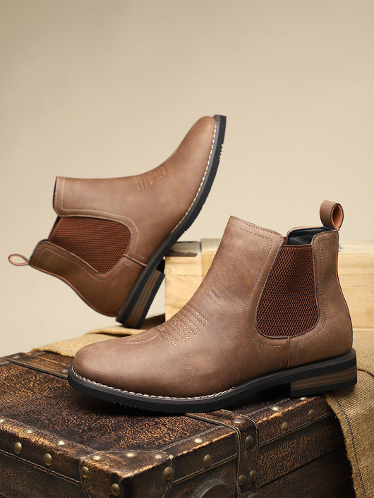 Botas Martin Casuales Estilo Británico para Hombre - Otoño e Invierno - Image 18