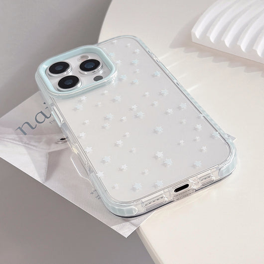 Funda para Celular Estrellas Azules Estilo Instagram - Transparente Antigolpes - Image 15