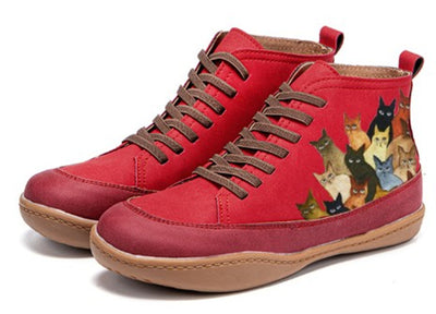 Zapatos Planos Talla Grande con Cordones - Diseño Versátil y Cómodo - Image 17