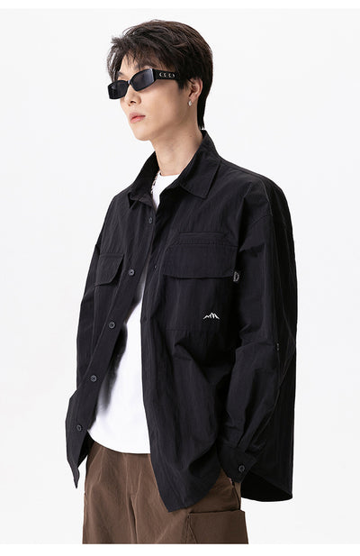 Chaqueta Camisa Retro para Hombre - Estilo Vintage Moderno - Image 20