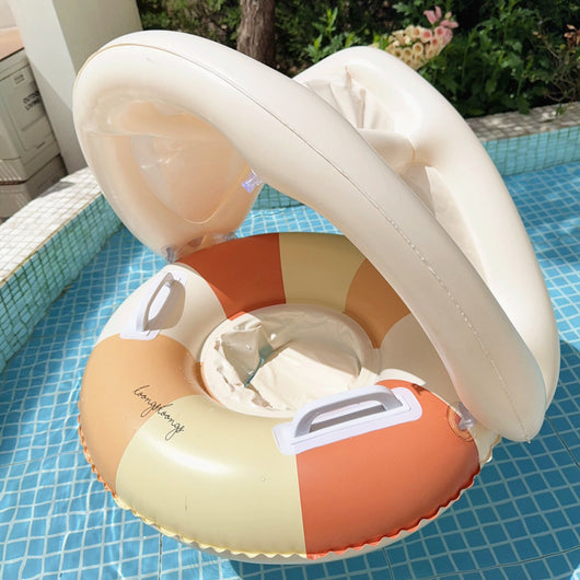 Flotador Anillo Parasol para Piscina con Pedestal - Image 14