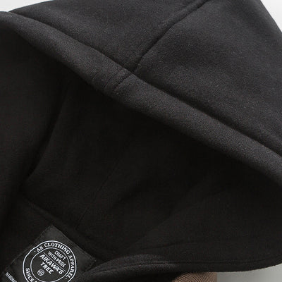 Chamarra Hoodie Retro con Bolsillos 3D y Diseño Desmontable para Hombre - Image 37
