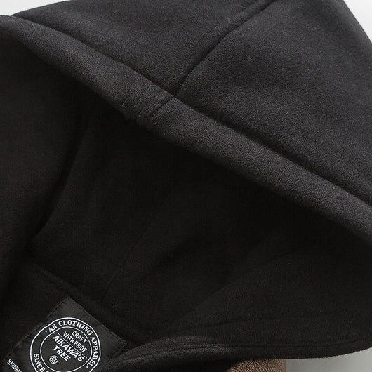 Chamarra Hoodie Retro con Bolsillos 3D y Diseño Desmontable para Hombre - Image 37
