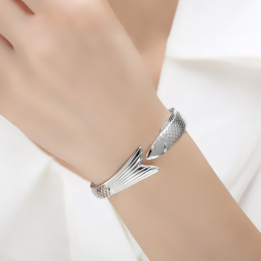 Pulsera de la Suerte JINLONGYU Abierta para Mujer - Image 16