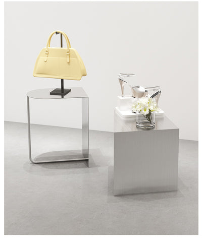 Vitrina Exhibidor de Acero Inoxidable para Tienda - Soporte de Exhibición Profesional - Image 26