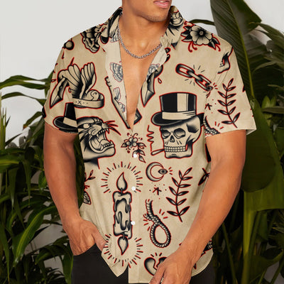 Camisa Hawaiana de Playa Manga Corta para Vacaciones - Image 12