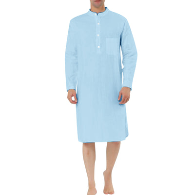 Bata Camisera Clásica con Bolsillos para Hombre - Image 24