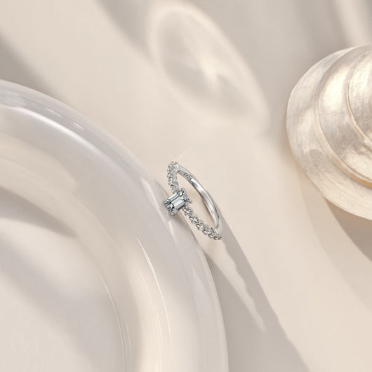 Anillo de Diamante Redondo para Mujer - Image 16