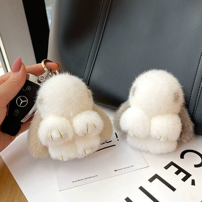 Llavero Colgante Conejo Peluche Mink Red Viral - Image 50