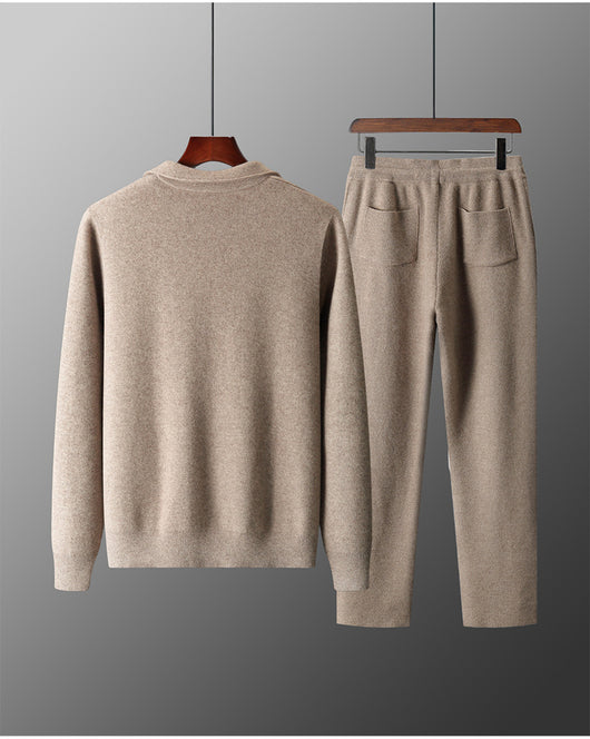 Cardigan Saco Tejido Oversize con Solapas Gruesas para Hombre - Image 21