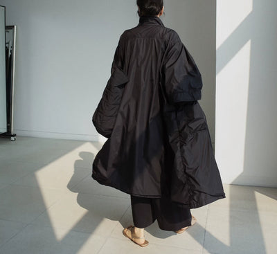 Abrigo Largo Tipo Gabardina para Mujer Talla Grande - Primavera y Otoño - Image 32