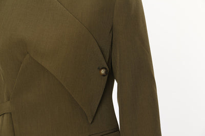 Blazer Ajustado de Corte Irregular para Hombre - Colección Industrial - Image 18