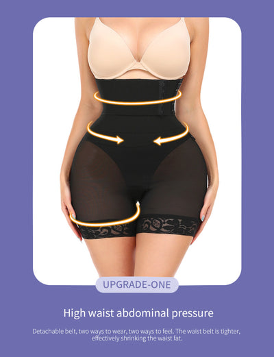 Pantalones de Compresión Abdominal con Cierre de Hebilla para Talla Grande - Image 35