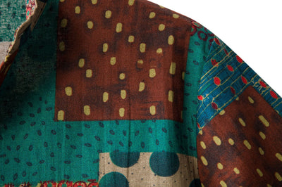 Camisa de Lino Floral Casual para Hombre - Image 30