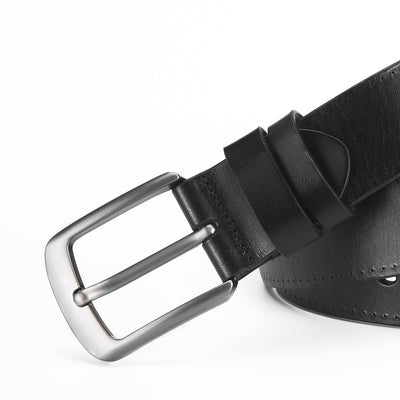 Cinturón de Cuero Vacuno Premium con Hebilla de Aleación Ajustable - Image 23