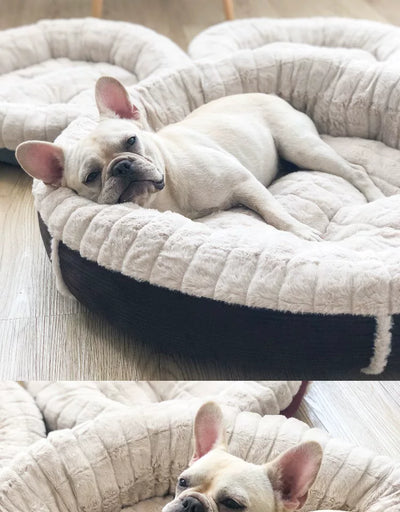 Cama Redonda Térmica para Perros y Gatos - Diseño Otoño Invierno - Image 8
