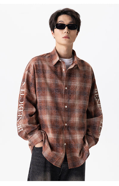 Camisa Casual a Cuadros para Hombre - Estilo Versátil - Image 14