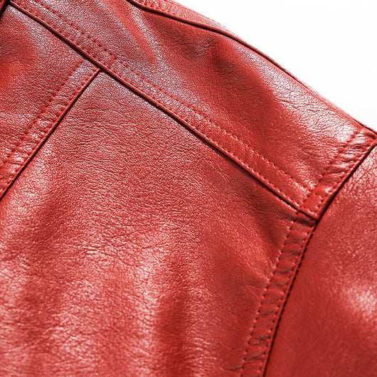 Chaqueta de Cuero Cropped para Hombre y Mujer - Estilo Urbano Moderno - Image 35