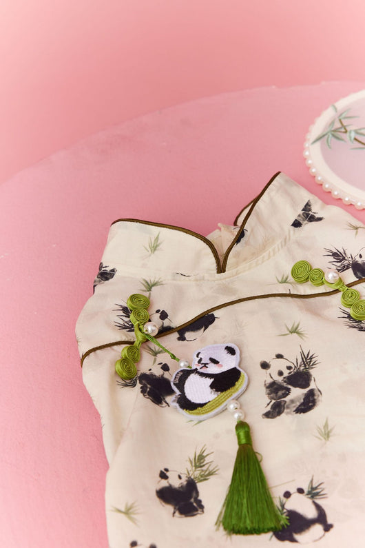 Chaleco sin Mangas Estilo Chino para Mascotas - Diseño Panda Teddy Schnauzer Bichón - Image 42