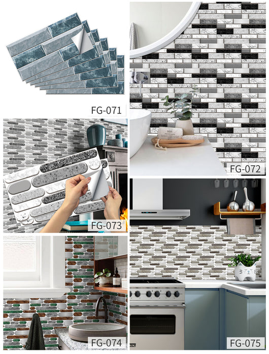 Adhesivos de Pared Retro Europeos Resistentes al Agua y Grasa para Cocina - Image 14