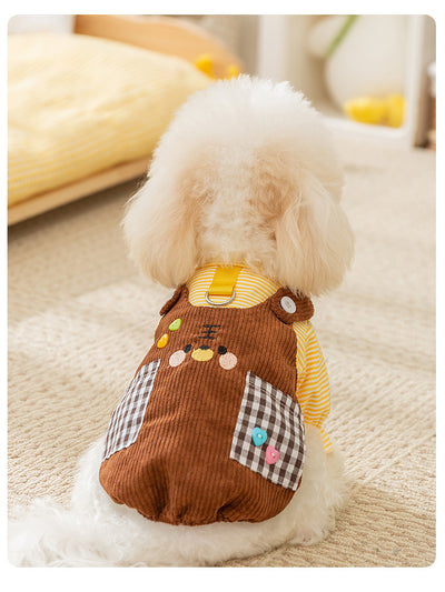 Enterizo Térmico de Dos Patas para Perros Pequeños - Otoño e Invierno - Image 21