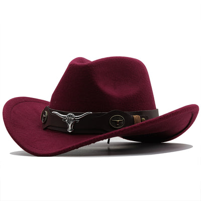 Sombrero Vaquero de Lana y Denim Premium - Image 31