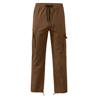 Pantalones Casuales con Múltiples Bolsillos y Cordón Ajustable - Image 44