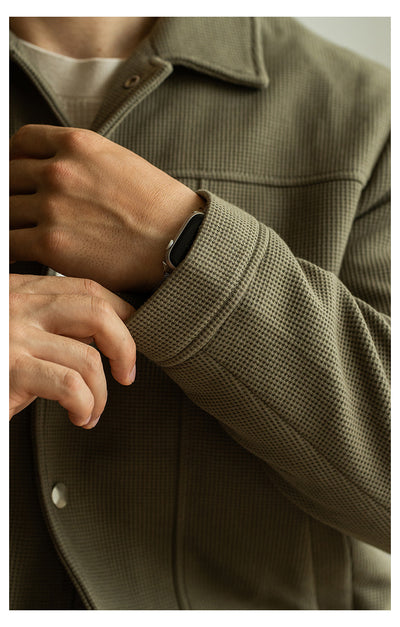 Abrigo Ejecutivo de Textura Americana para Hombre - Image 20