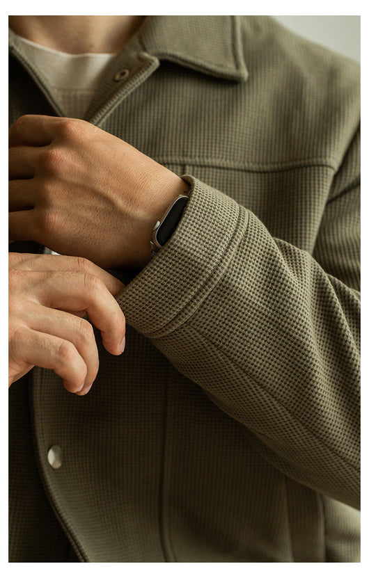 Abrigo Ejecutivo de Textura Americana para Hombre - Image 20