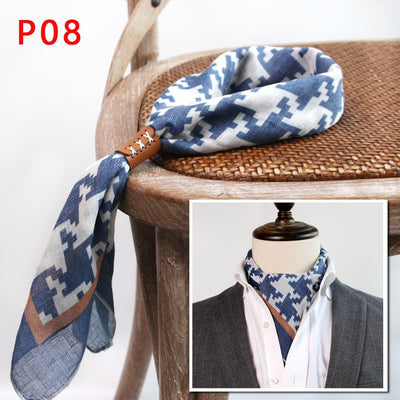 Bufanda de Seda Fina para Hombre - Accesorio Versátil Youth - Image 58