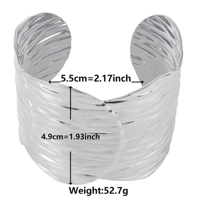Pulsera Ajustable de Acero Inoxidable Estilo Europeo y Americano - Image 12