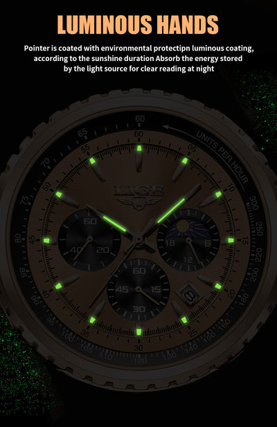 Reloj Deportivo Multifuncional Resistente al Agua para Hombre - Image 20