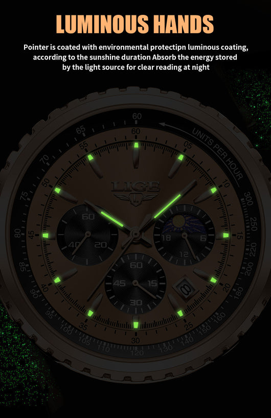 Reloj Deportivo Multifuncional Resistente al Agua para Hombre - Image 20