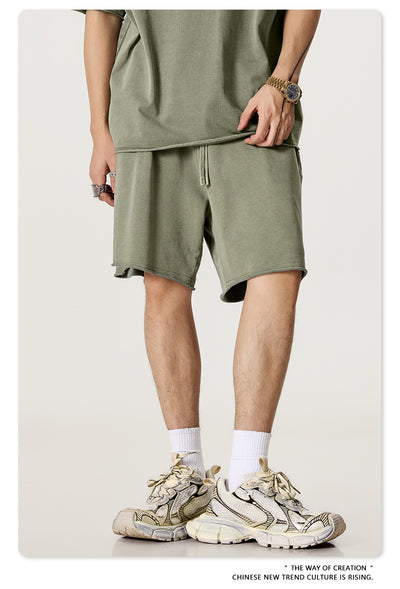 Pantalones Cortos Casuales Ajustados para Hombre - Image 20