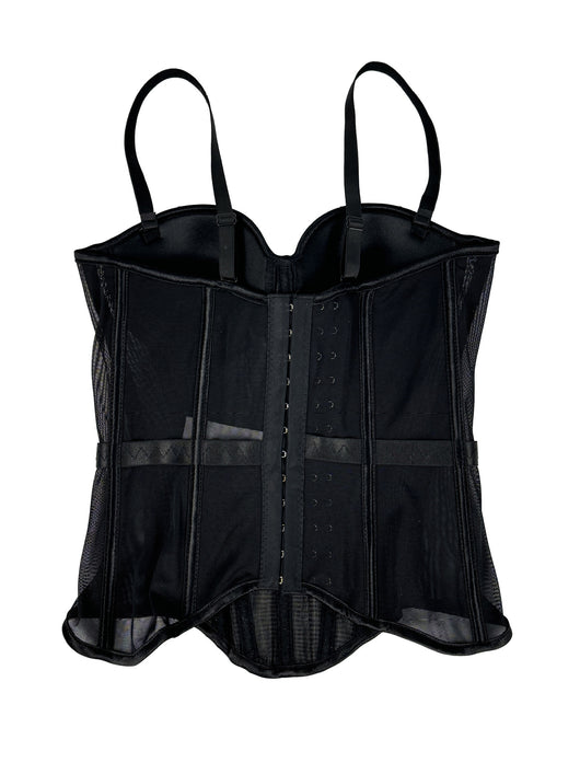 Corsé Reductor de Malla Estilo Europeo - Camiseta Ajustadora de Cintura - Image 37