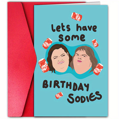 Tarjeta de Cumpleaños Divertida con Diseño Cartoon - Image 27