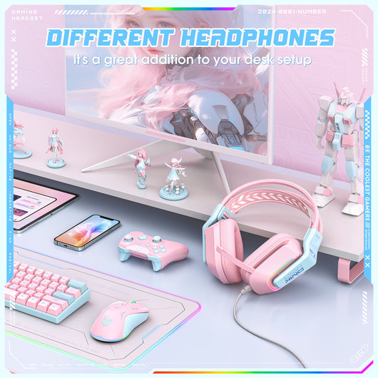 Auriculares Gaming Alámbricos con Luz LED - Image 12