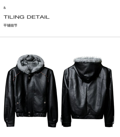 Abrigo de Invierno para Hombre con Forro Polar y Cuello de Piel - Image 15