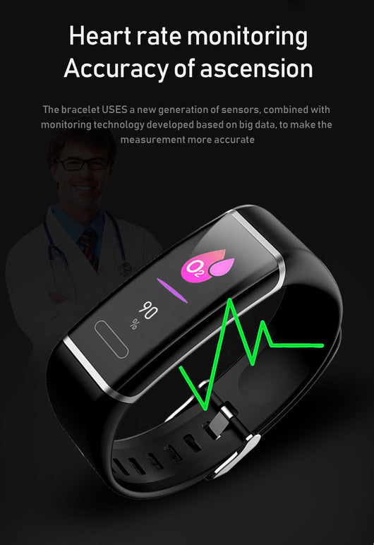 Pulsera Inteligente CT6 con Pantalla a Color y Sensor de Movimiento - Image 21