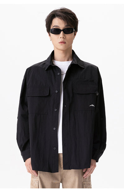 Chaqueta Camisa Retro para Hombre - Estilo Vintage Moderno - Image 12