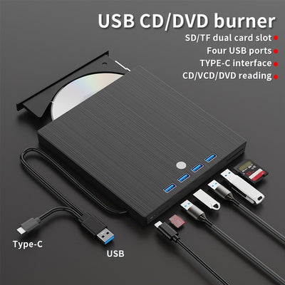 Grabadora DVD Externa USB-C Multifunción - Unidad Óptica Portátil - Image 15